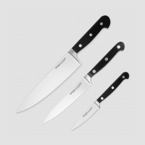 Набор кухонных ножей поварская тройка, серия Classic Pro, BERGER CUTLERY, Германия, Наборы ножей "Поварская тройка" 