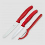 Набор из 3 кухонных ножей для овощей Swiss Classic, VICTORINOX, Швейцария