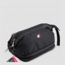 Несессер Deluxe toiletry kit, черный, полиэстер, 16 х 31 х 17 см, WENGER, Швейцария