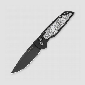 Нож автоматический складной TR-3 , 8,9 см, PRO-TECH, США, 