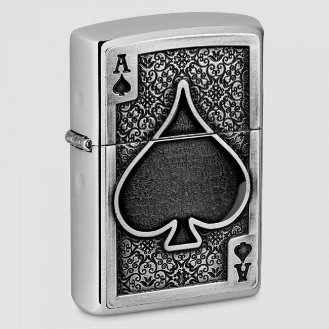 Зажигалка бензиновая Ace Of Spades, ZIPPO, США
