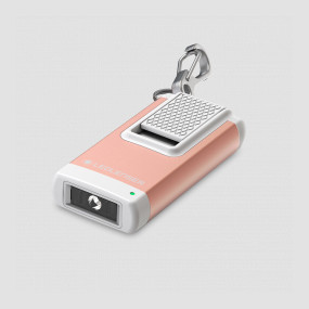 Фонарь - брелок светодиодный перезаряжаемый K4R, цвет розовый, LED LENSER, Германия, Серия K