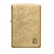 Зажигалка бензиновая Armor Flame Tumbled Brass, ZIPPO, США_00824770068419192158.jpg