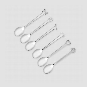 Набор чайных ложек, 6 штук, серия Evento, THE LUXURY ART MEPRA, Италия, THE LUXURY ART MEPRA (Италия)