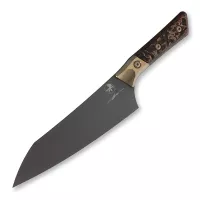 Нож поварской кухонный Шеф, 20 см, MICROTECH, США видео продукта