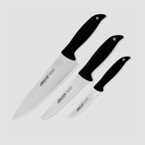 Набор кухонных ножей 3 шт., серия Menorca, ARCOS, Испания, Наборы ножей "Поварская тройка" 
