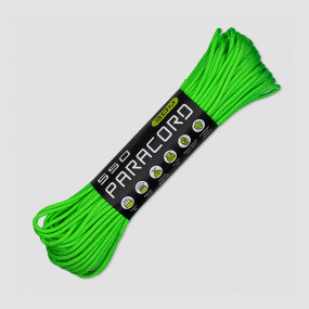 Паракорд 550 neon green, 30 м, серия Cord 550, CORD, Россия, Паракорд 550
