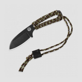 Нож шейный с фиксированным клинком Ruger Knives Cordite Compact Neck, 8,2 см, CRKT, США, 