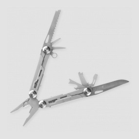Мультитул, 12 инструментов, цвет серебристый, STINGER, Россия, STINGER (Россия)