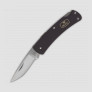 Нож складной Alumni, Stonewashed 420HC Steel, Black Anodized Aluminum Handle, BUCK, США