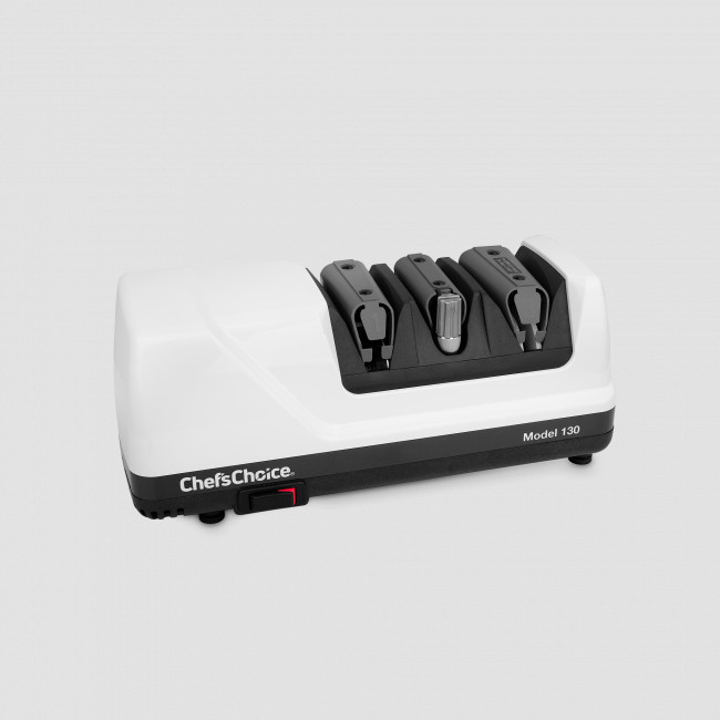 Точилка электрическая для заточки ножей, белая, серия Knife sharpeners, Chefs Choice, США