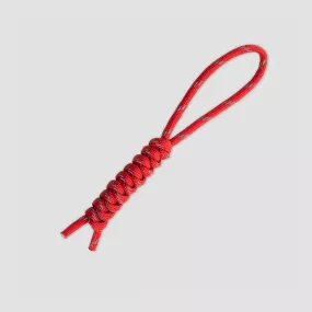 Темляк из паракорда световозвращающий red, серия Cord Тип1, CORD, Россия, Темляки из паракорда CORD
