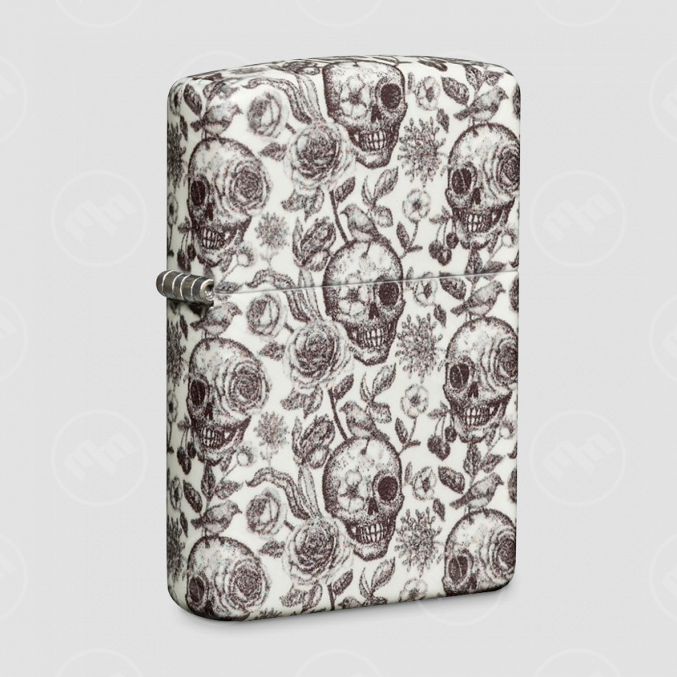 Зажигалка бензиновая Skeleton, ZIPPO, США