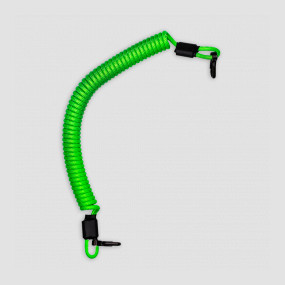 Тренчик страховочный из паракорда с карабинами neon green, CORD, Россия, Аксессуары CORD