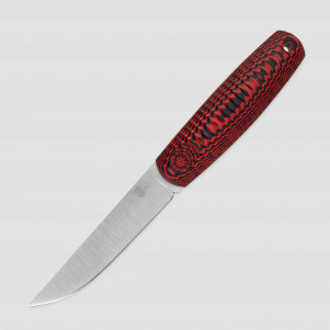 Нож с фиксированным клинком скандинавского типа North-S, 10 см, сталь N690, OWL KNIFE, Россия, Туристические ножи OWL KNIFE