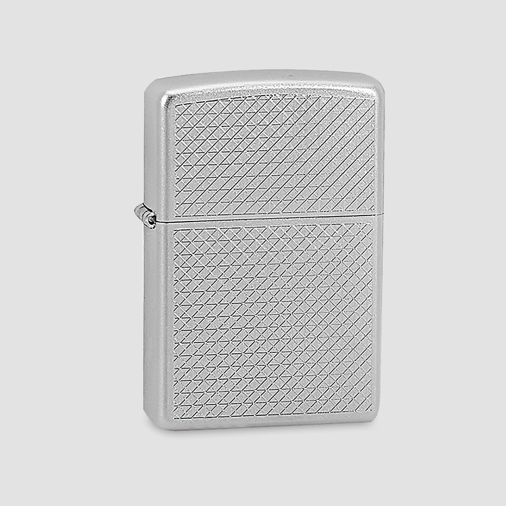 Зажигалка ZIPPO Diamond Plate Satin Chrome, ZIPPO, США