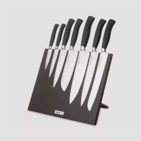 Набор кухонных ножей, 7 штук, на магнитной подставке ComposeEat, серия Ergo Line Pro, BERGER CUTLERY, Германия, Ergo Pro BERGER CUTLERY