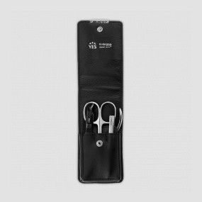 Набор маникюрный в кожаном футляре, 4 предмета, YES, Германия, YES (Германия)