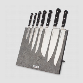 Набор кухонных ножей, 7 штук, на магнитной подставке ComposeEat, серия Classic Pro, BERGER CUTLERY, Германия, BERGER CUTLERY (Германия)