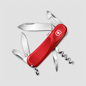 Нож швейцарский многофункциональный складной Evolution S101 12 функций, 6.5 см, VICTORINOX, Швейцария, 