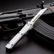 Нож автоматический фронтальный выкидной Ultratech, 8,7 см, MICROTECH, США_00798150055029863259.jpg