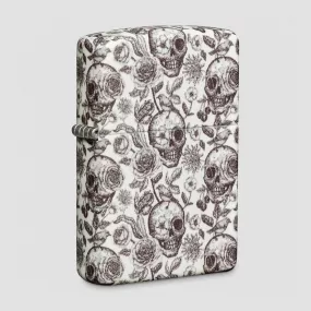 Зажигалка бензиновая Skeleton, ZIPPO, США, Для отдыха и туризма