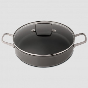 Сотейник с крышкой d 28 см, h 7,2 см, литой алюминий с антипригарным покрытием, серия Endura, ARCOS, Испания, 