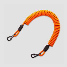 Тренчик страховочный из паракорда с карабинами neon green, CORD, Россия, Аксессуары