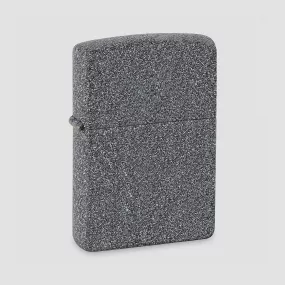 Зажигалка ZIPPO Classic с покрытием Iron Stone, латунь/сталь, серая, матовая, ZIPPO, США, Зажигалки