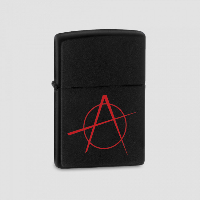 Зажигалка ZIPPO Anarchy Black Matte, ZIPPO, США