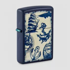 Зажигалка бензиновая Nautical Design, ZIPPO, США, Зажигалки ZIPPO