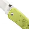 Нож складной 110 Folding Hunter Slim Selec Green, 9,5 см, материал клинка: сталь 420HC, материал рукояти: термопластик GRN, BUCK, США_00796010065667309478.jpg