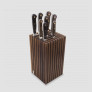 Набор из 8-и кухонных ножей на подставке из бука, серия Crafter, WUESTHOF, Золинген, Германия
