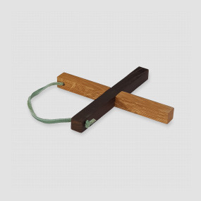 Подставка под горячее HS006OM, 19 х 19 х 2 см, дерево дуб, WOODINHOME, Россия, WOODINHOME (Россия)