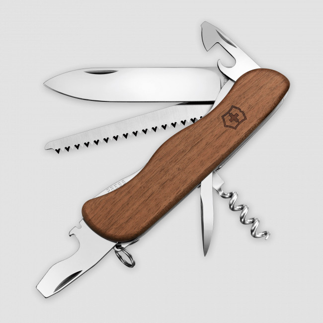 Нож швейцарский многофункциональный складной Forester, 10 функций, 9.1 см, VICTORINOX, Швейцария