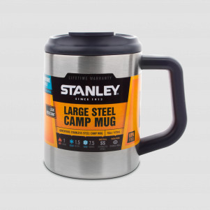 Термокружка Adventure, объем: 0,47 л, размер: 13,5 x 9,5 см, цвет: синий, STANLEY, США, Термокружки STANLEY