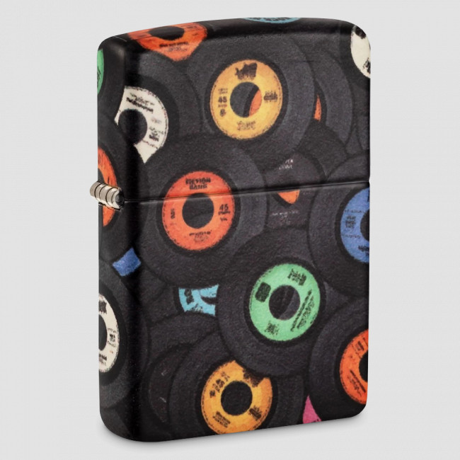 Зажигалка бензиновая Records Design, ZIPPO, США