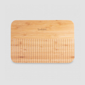 Доска разделочная из бамбука, размер 30x20 x1,8 см, с рифленой поверхностью, серия Chopping boards and Knives, TREBONN, Италия, TREBONN (Италия)