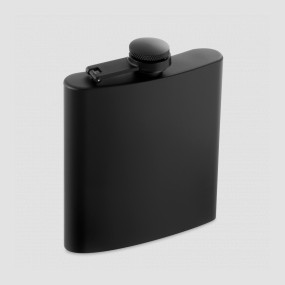 Фляга, 180 мл, сталь, черный, S. QUIRE, Италия, S.QUIRE (Италия)