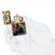 Зажигалка бензиновая Painted Tiger 540 Tumbled Brass, ZIPPO, США_00824770066614679207.jpg