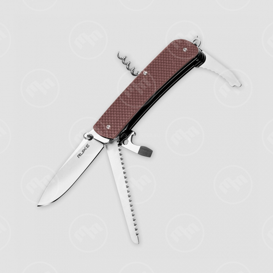 Нож многофункциональный складной, 8,5 см, RUIKE, Китай