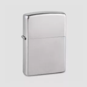Зажигалка ZIPPO Classic с покрытием Satin Chrome, латунь/сталь, серебристая, матовая, ZIPPO, США, Зажигалки ZIPPO