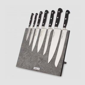 Набор кухонных ножей, 7 штук, на магнитной подставке ComposeEat, серия Classic Pro, BERGER CUTLERY, Германия, BERGER CUTLERY (Германия)