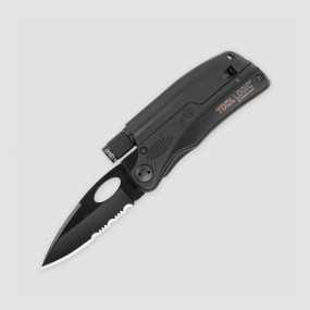 Нож многофункциональный с фонарем, свистком и точилкой, 7,5 см, SOG, США, SOG (США)