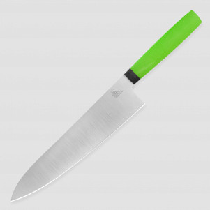 Нож поварской кухонный шеф CH210, 21,5 см, сталь N690, Green, OWL KNIFE, Россия, OWL KNIFE (Россия)