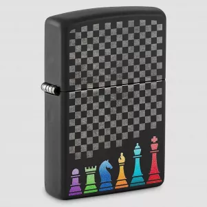 Зажигалка бензиновая Chess Pieces, ZIPPO, США, Зажигалки ZIPPO