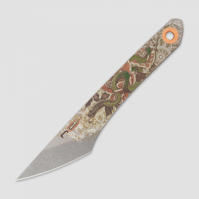 Нож с фиксированным клинком Koi, 3,4 см, N.C. CUSTOM, Россия