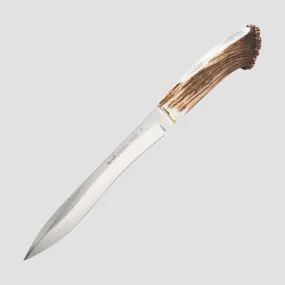 Нож с фиксированным клинком Chevreuil, чехол кожа, MUELA, Испания, Фиксированные ножи MUELA