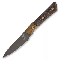 Нож кухонный для фруктов и овощей, 8,9 см, MICROTECH, США видео продукта