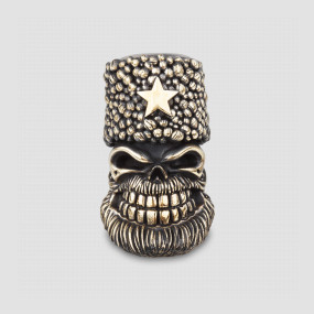 Бусина для темляка Папаха, Мастерская братьев Пешковых, Россия, МАСТЕРСКАЯ БРАТЬЕВ ПЕШКОВЫХ (Россия)